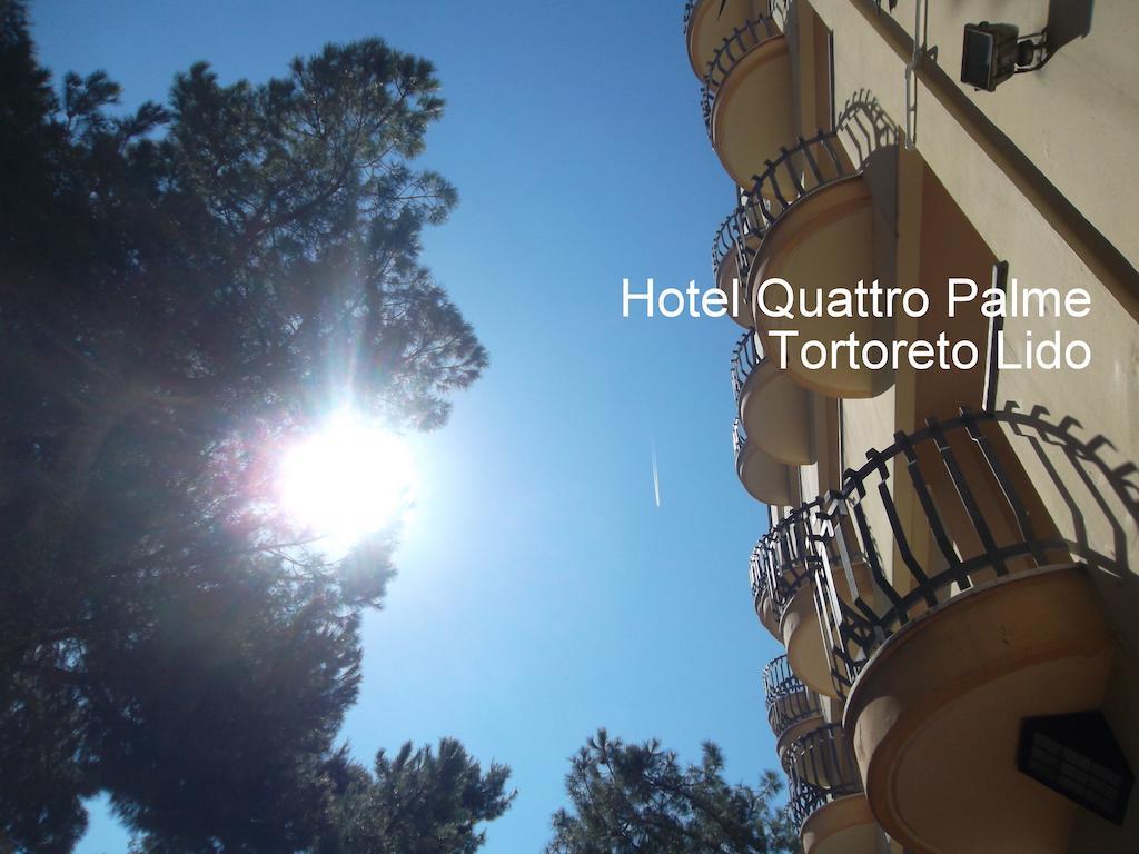 Hotel Quattropalme 토르토레토 외부 사진